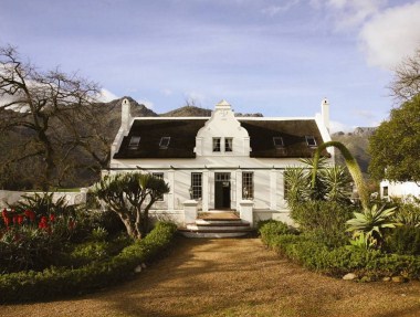 Rickety Bridge Wine Estate en Franschhoek, ZA